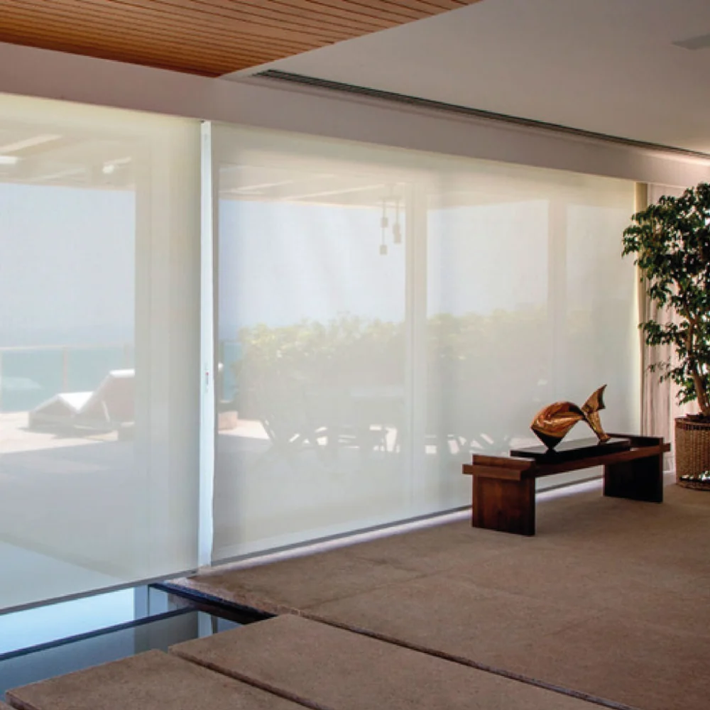 Cortinas sunscreen a medida