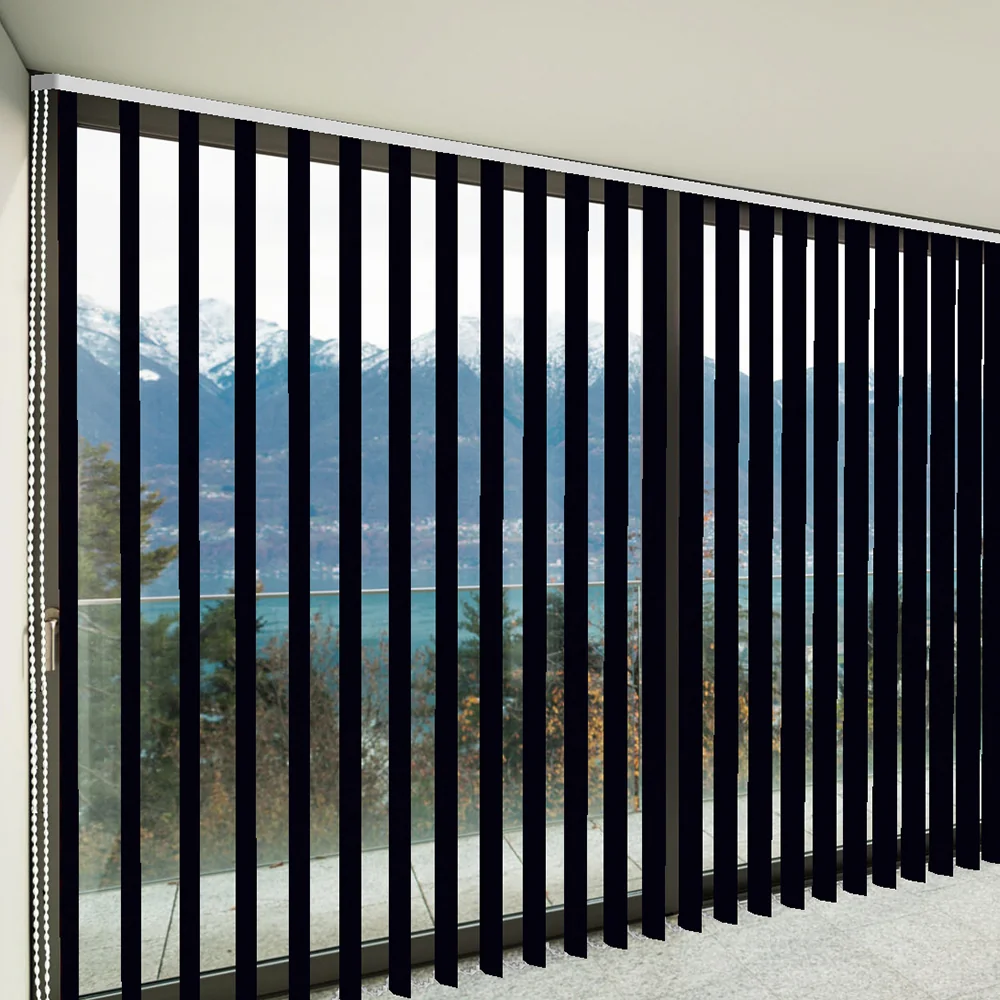 Cortina Vertical Negra